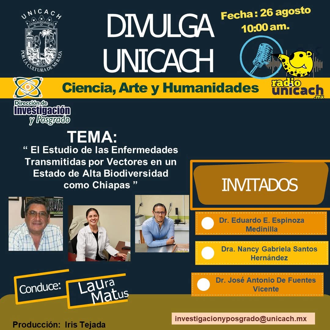 El estudio de las Enfermedades Transmitidas por Vectores en un Estado de Alta Biodiversidad como Chiapas